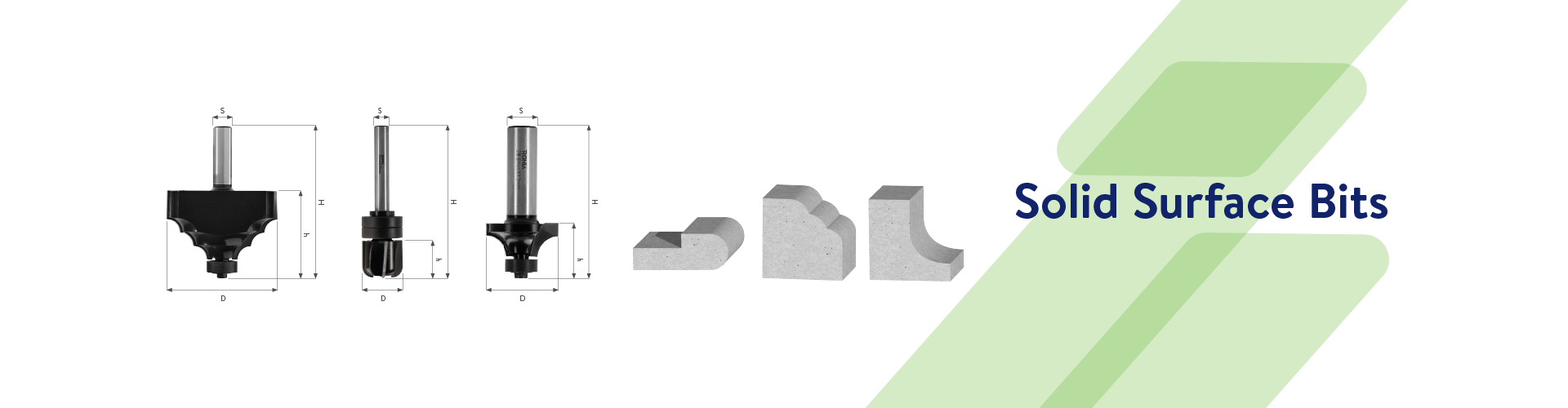 Solid Surface Bits