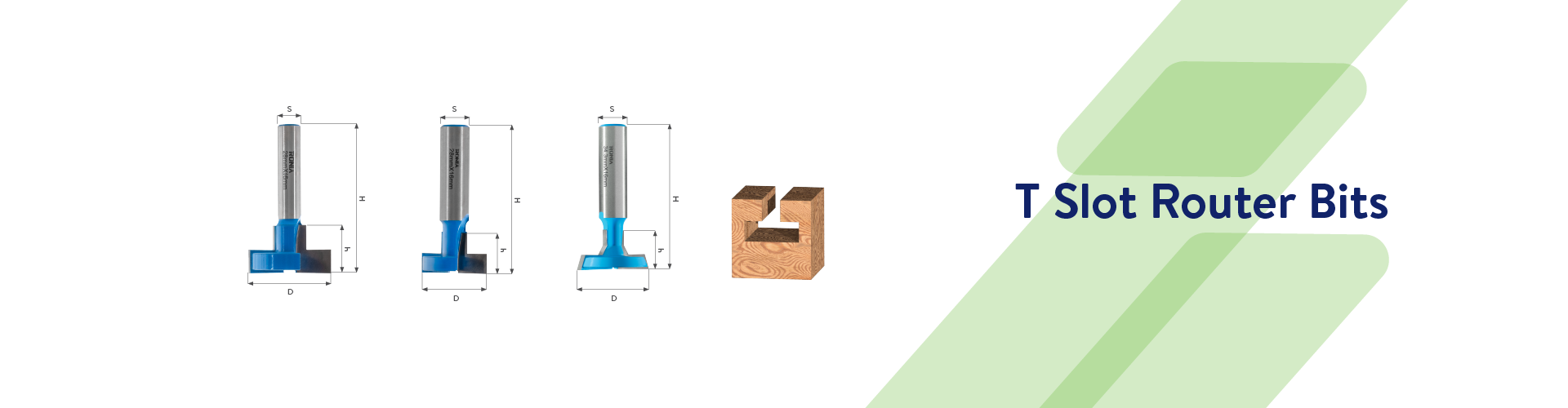 T Slot Router Bits