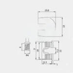 Ronia Shelf Support Pin