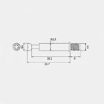 Ronia CN262S34NK Screw