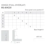 Price of the Ronia RS-KHC Specialty Hinge