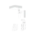 Ronia SS071S14DG Shelf Support Pin