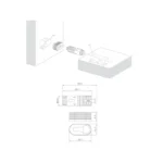 Ronia SS081S30BK Shelf Support Pin