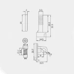 Shelf Support Pin